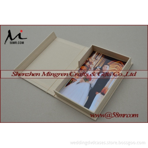 Custom Cardboard Photo Storage Box with Magnet Lid